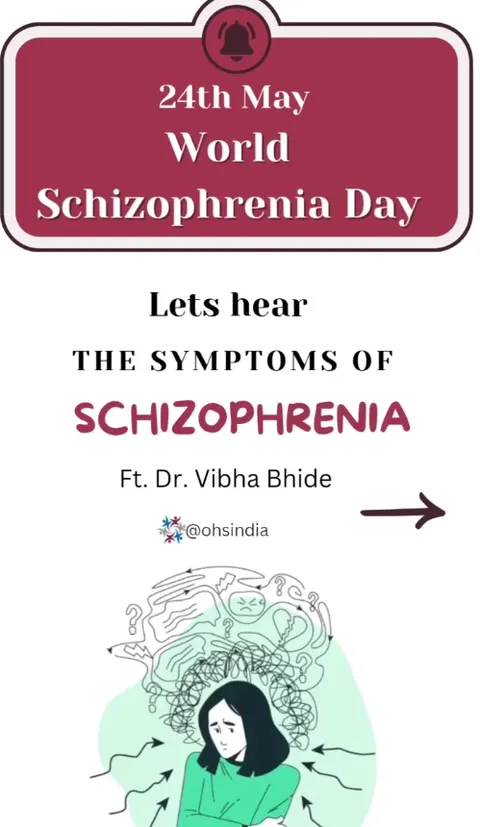 Awareness post: Understanding the symptoms of schizophrenia